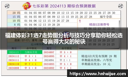 福建体彩31选7走势图分析与技巧分享助你轻松选号赢得大奖的秘诀